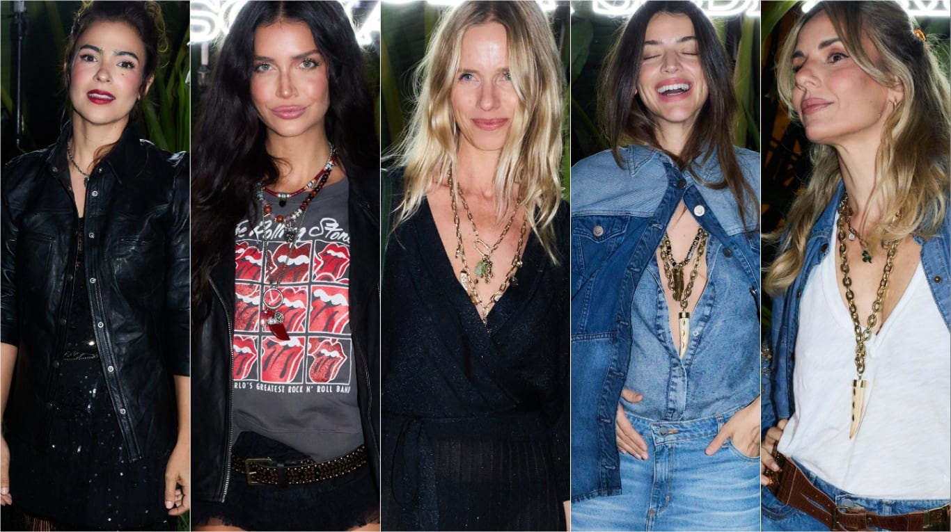 Los looks de Zaira Nara, Agustina Cherri, Calu Rivero y Julieta Cardinali en un exclusivo evento