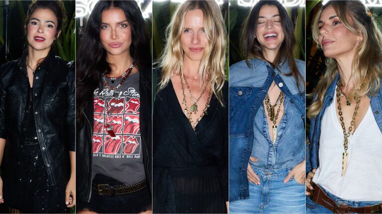 Los looks de Zaira Nara, Agustina Cherri, Calu Rivero y Julieta Cardinali en un exclusivo evento
