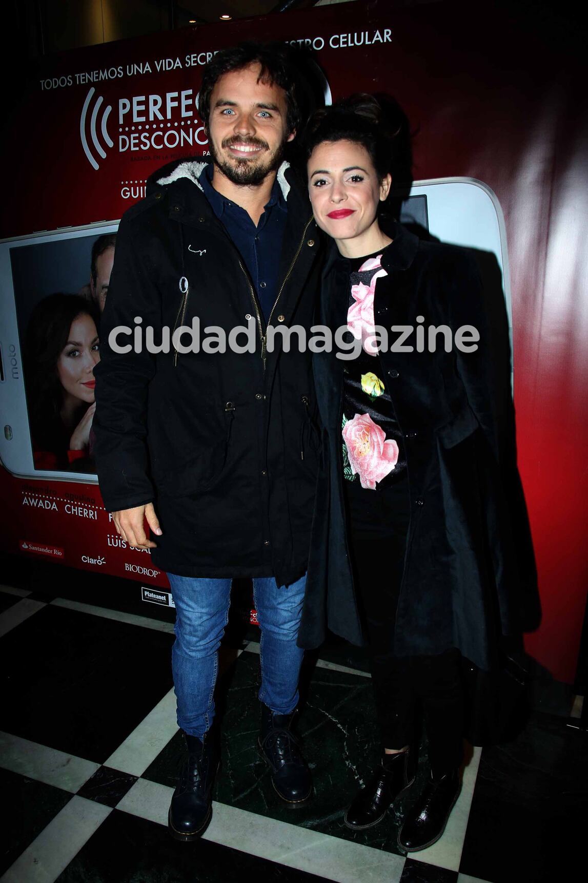 Los looks otoñales de los famosos en la función de Perfectos desconocidos. (Foto: Movilpress)