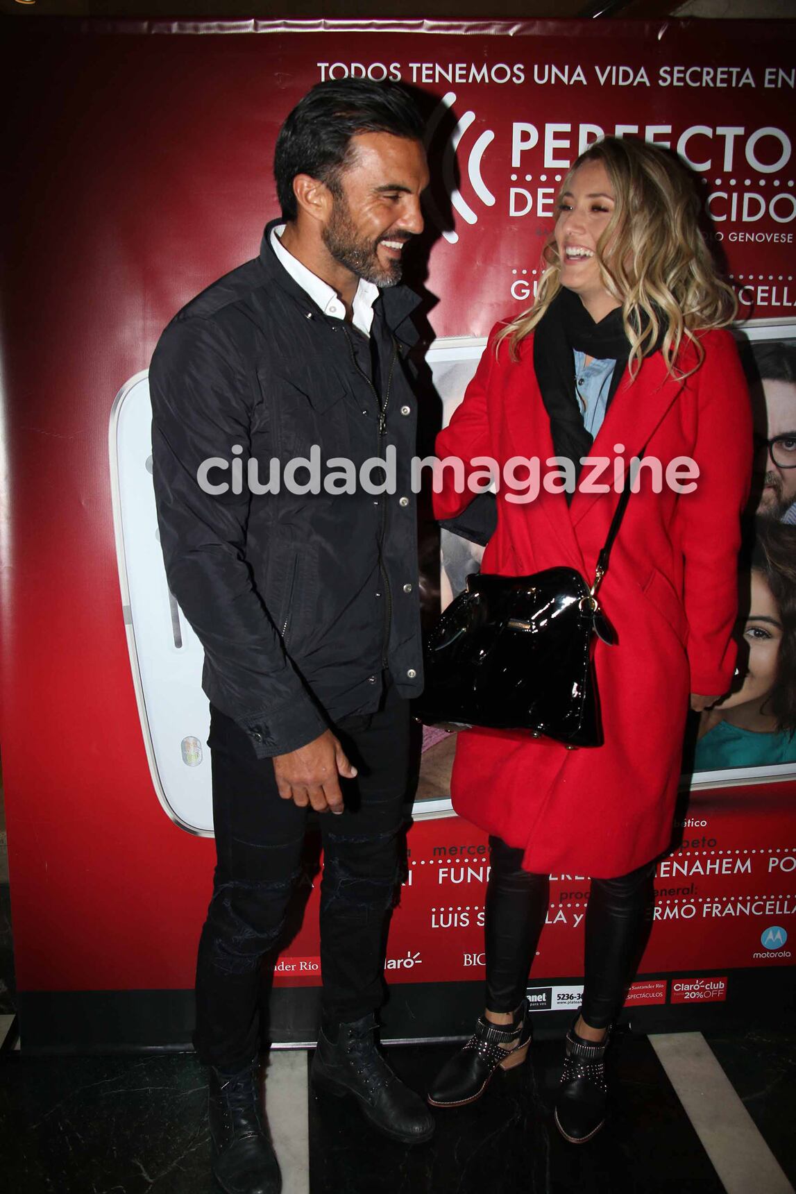 Los looks otoñales de los famosos en la función de Perfectos desconocidos. (Foto: Movilpress)