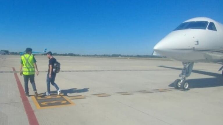 Los lujosos detalles del avión privado con el que Messi llegó a Rosario: está valuado en 15 millones de dólares
