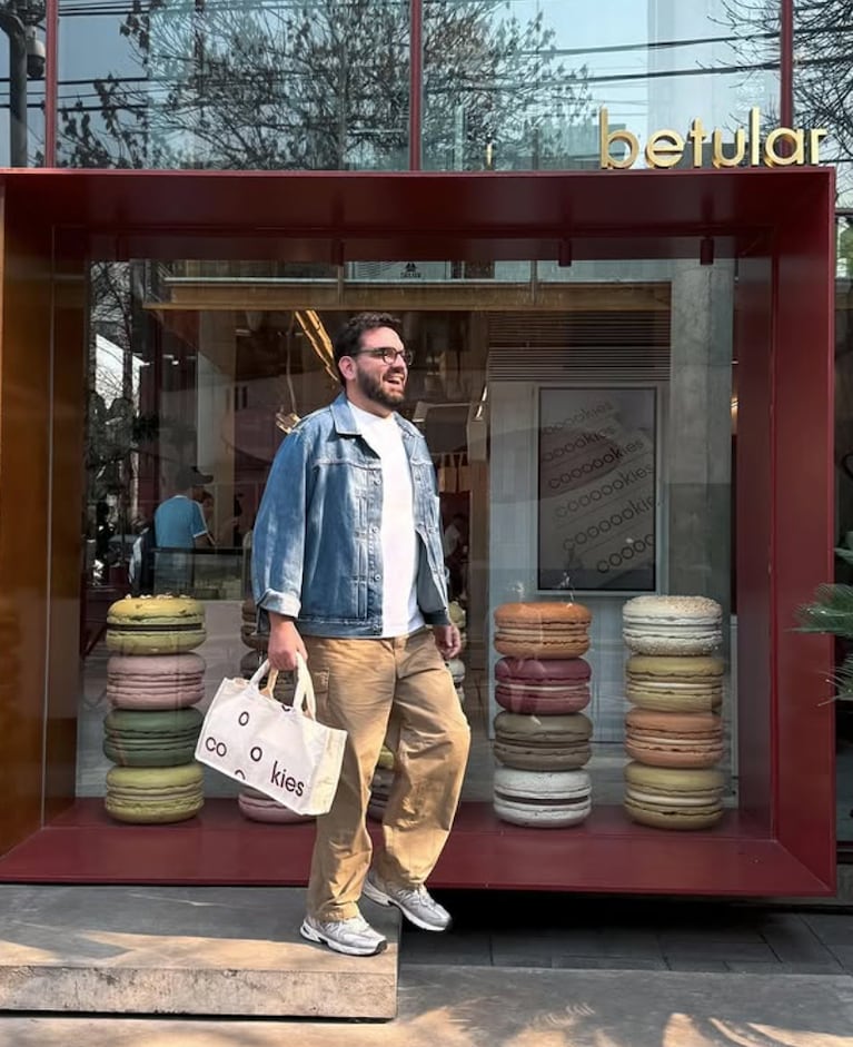 Los macarons son la estrella de la pastelería de Damián.