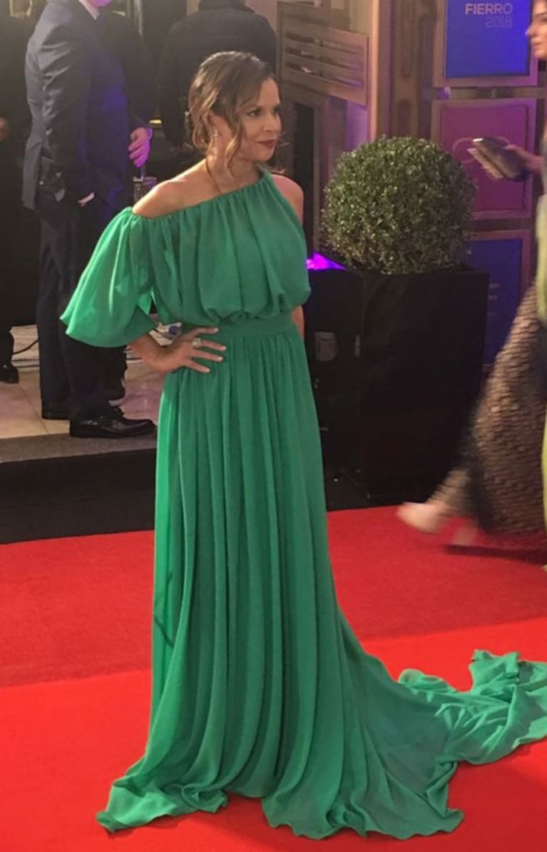 Los Martín Fierro 2018, a puro glamour: los mejores looks de la alfombra roja