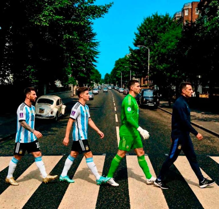 Los mejores memes de Argentina frente a Inglaterra (Foto: X)