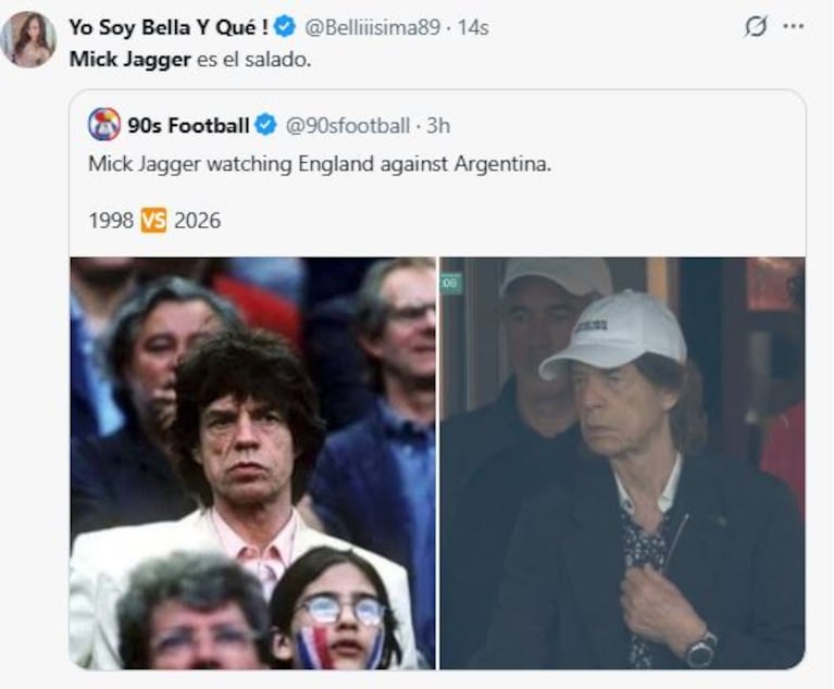Los mejores memes de Argentina frente a Inglaterra (Foto: X.com)
