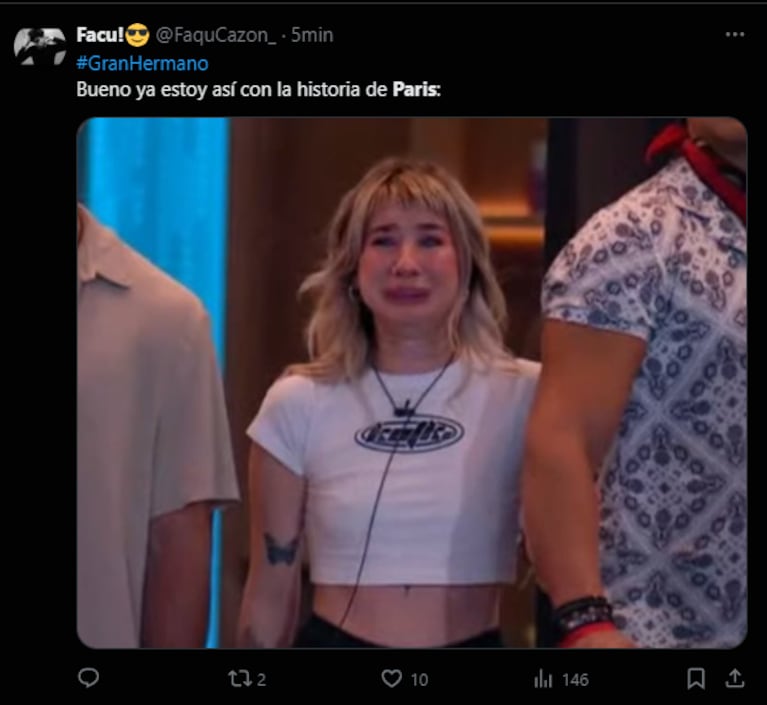 Los mejores memes de la entrada de la perrita Paris a Gran Hermano