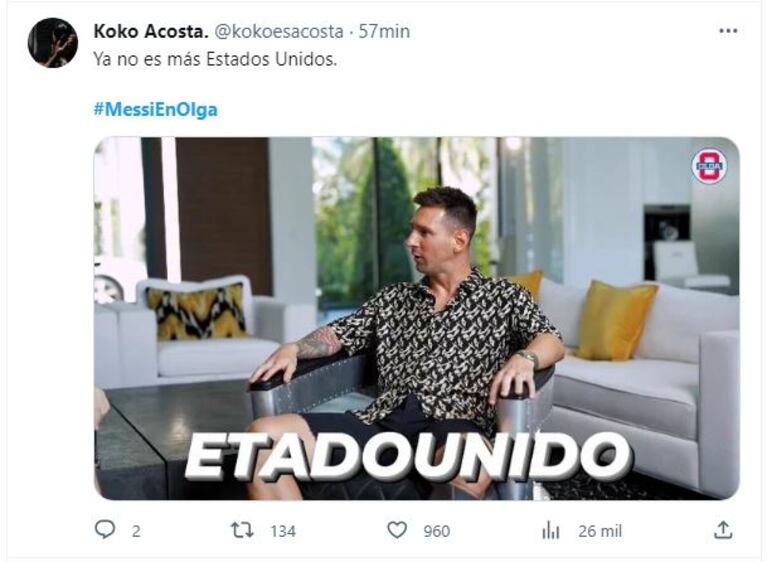 Los mejores memes de la entrevista de Lionel Messi con Migue Granados