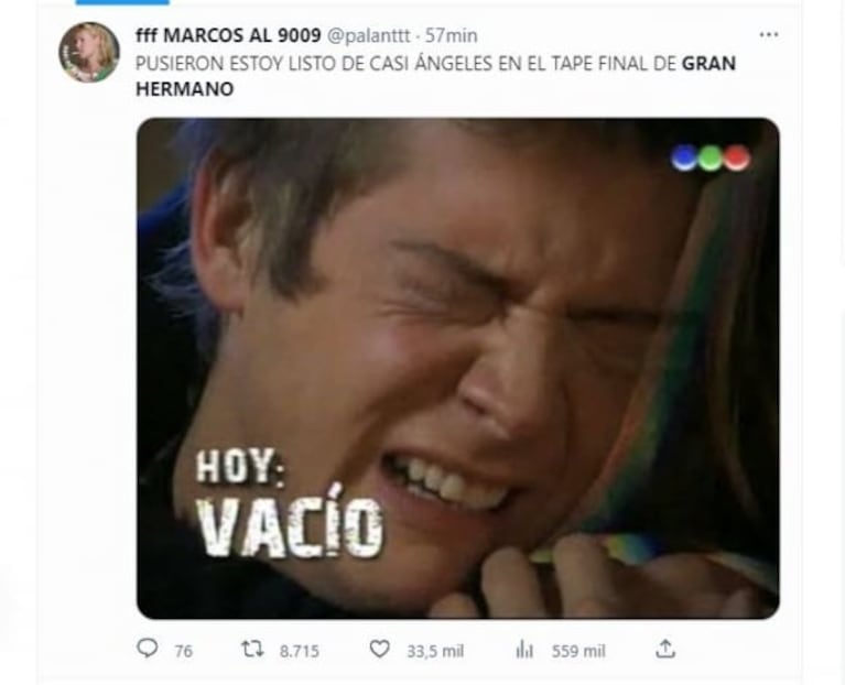 Los mejores memes de la final de Gran Hermano