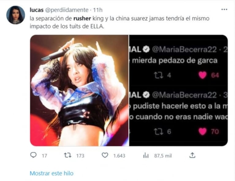 Los mejores memes de la separación de la China Suárez y Rusherking