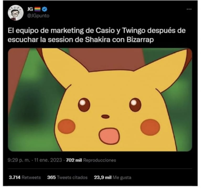 Los mejores memes de la sesión de Shakira y Bizarrap: el ataque a Piqué se llenó de humor