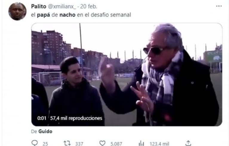 Los mejores memes de Nacho y su papá en Gran Hermano