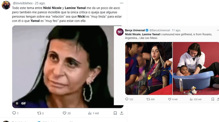Los mejores memes de Nicki Nicole y Lamine Yamal que explotaron en redes