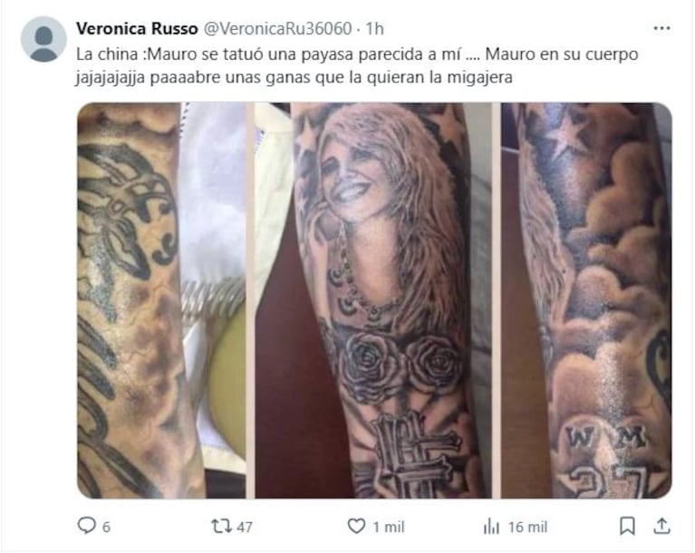 Los mejores memes del tatuaje de Mauro Icardi con la cara de la China Suárez