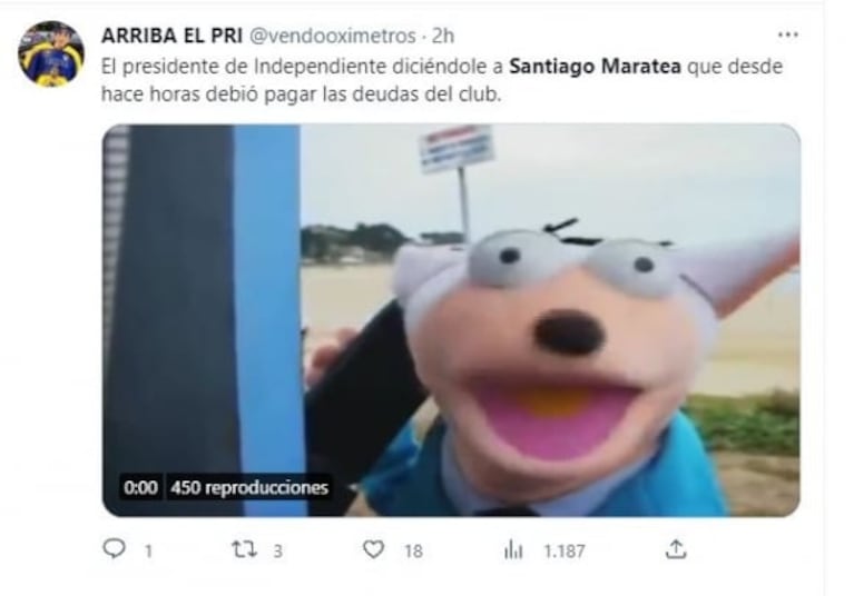 Los mejores memes por la colecta de Santiago Maratea en Independiente