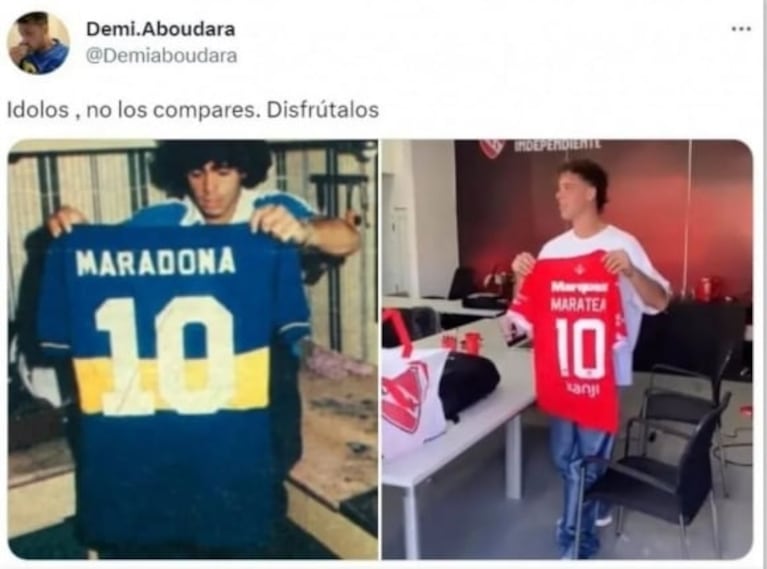 Los mejores memes por la colecta de Santiago Maratea en Independiente