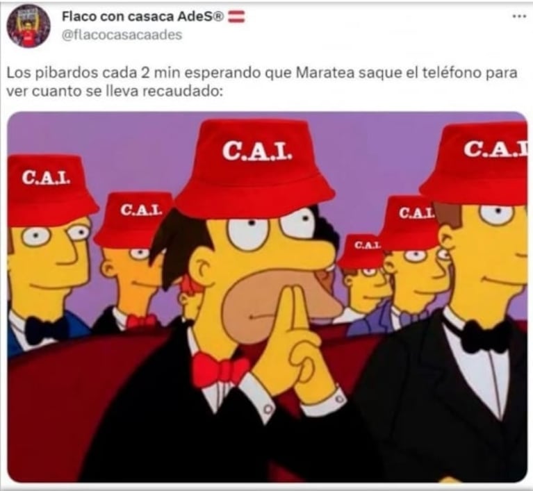 Los mejores memes por la colecta de Santiago Maratea en Independiente
