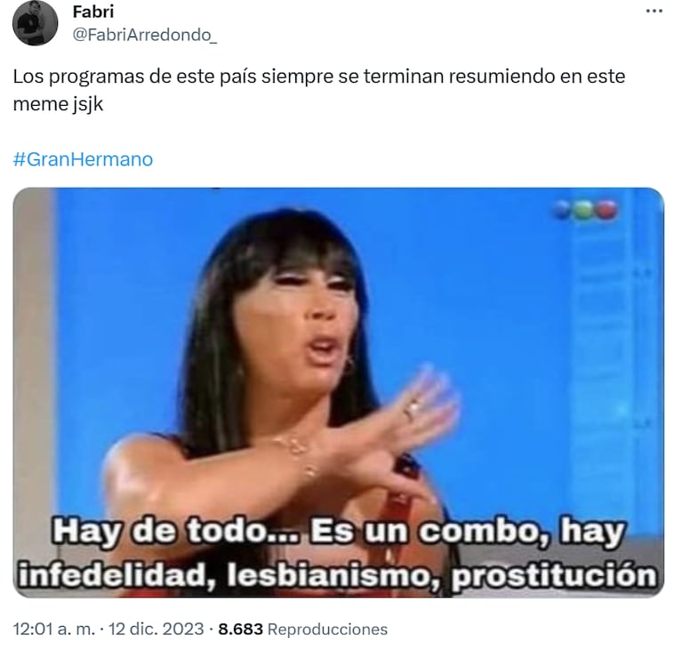 Los mejores memes sobre la diversidad en Gran Hermano 2023: “Hay de todo, es un combo”