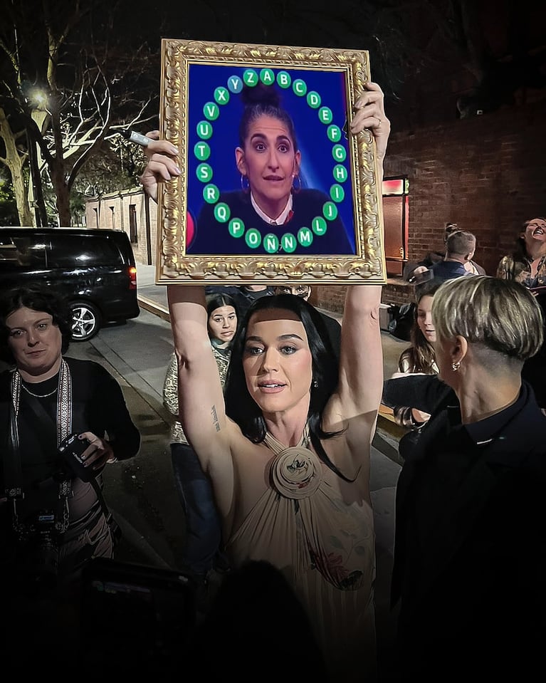 Los mejores memes tras la foto viral de Katy Perry con el cuadro de Evita | Créditos: Instagram @somosgelatina