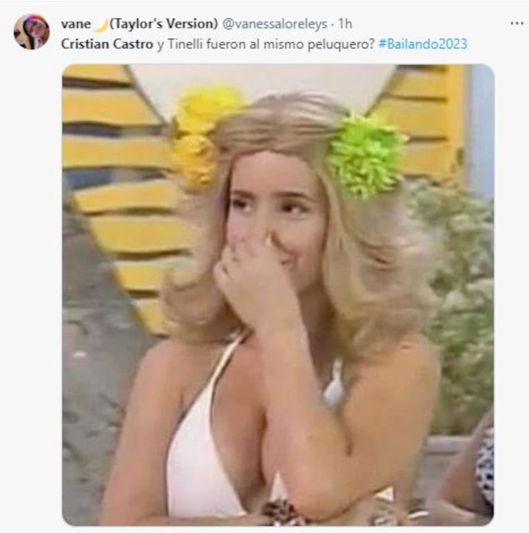 Los memes de Cristian Castro en Bailando 2023 (Foto: Twitter)