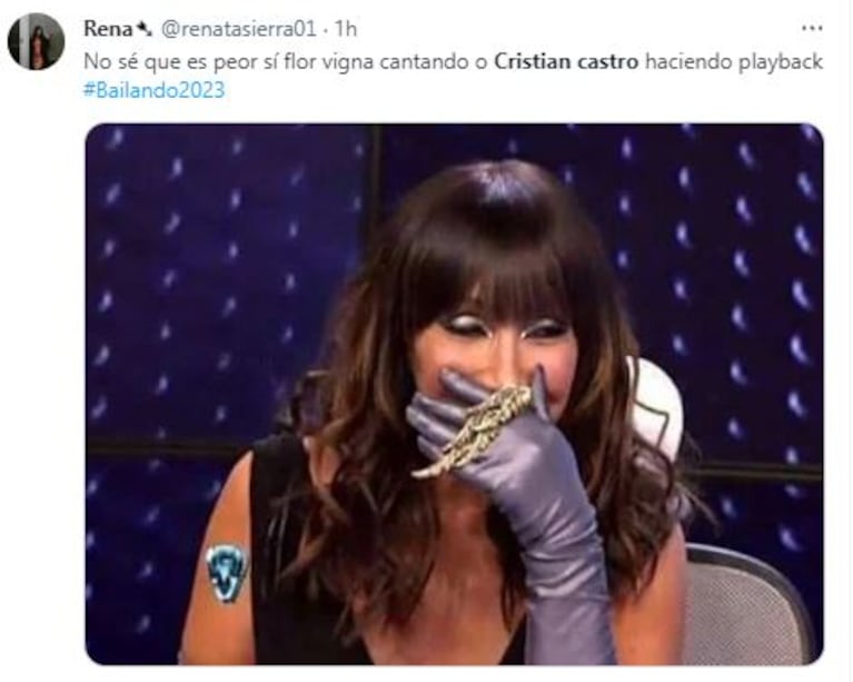 Los memes de Cristian Castro en Bailando 2023 (Foto: Twitter)