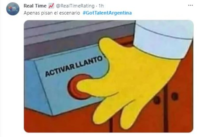 Los memes de Got talent Argentina (Fotos: Twitter / X)