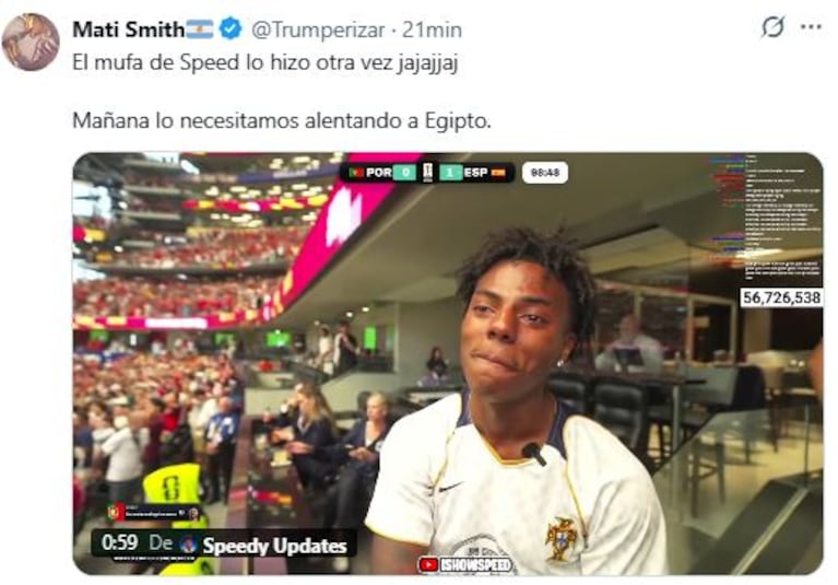 Los memes de la derrota de Portugal en el Mundial 2026 (Foto: X.com)