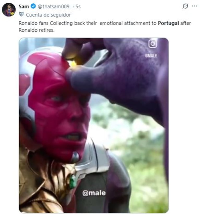 Los memes de la derrota de Portugal en el Mundial 2026 (Foto: X.com)