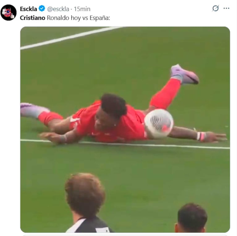 Los memes de la derrota de Portugal en el Mundial 2026 (Foto: X.com)