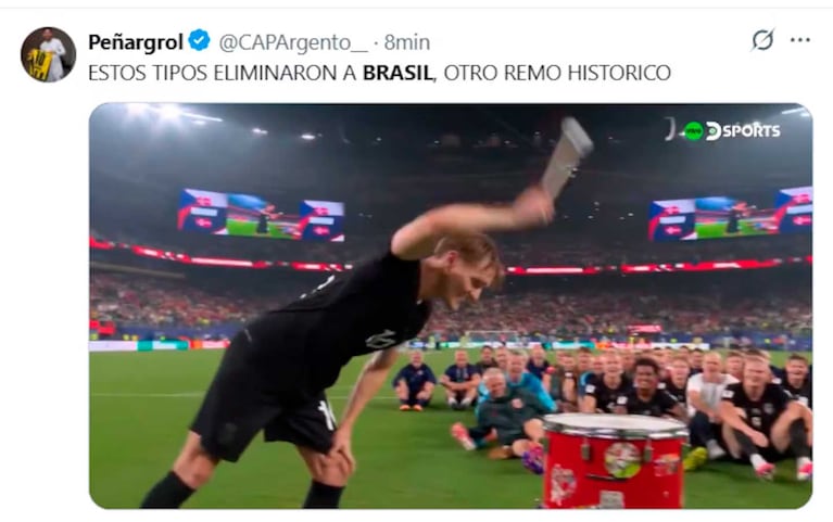 Los memes de la eliminación de Brasil en el Mundial 2026  (Foto: x.com, ex Twitter)