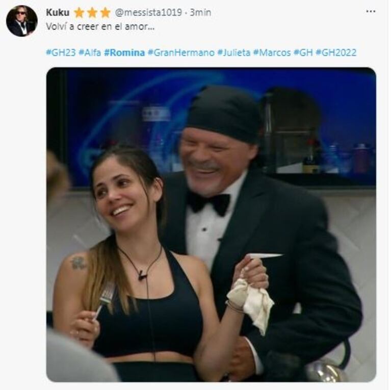 Los memes del regreso de Alfa a Gran Hermano 2022: Romina y Julieta fueron el blanco de las bromas	