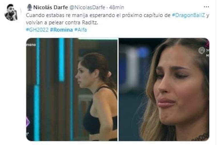 Los memes del regreso de Alfa a Gran Hermano 2022: Romina y Julieta fueron el blanco de las bromas	