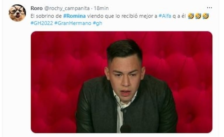 Los memes del regreso de Alfa a Gran Hermano 2022: Romina y Julieta fueron el blanco de las bromas	