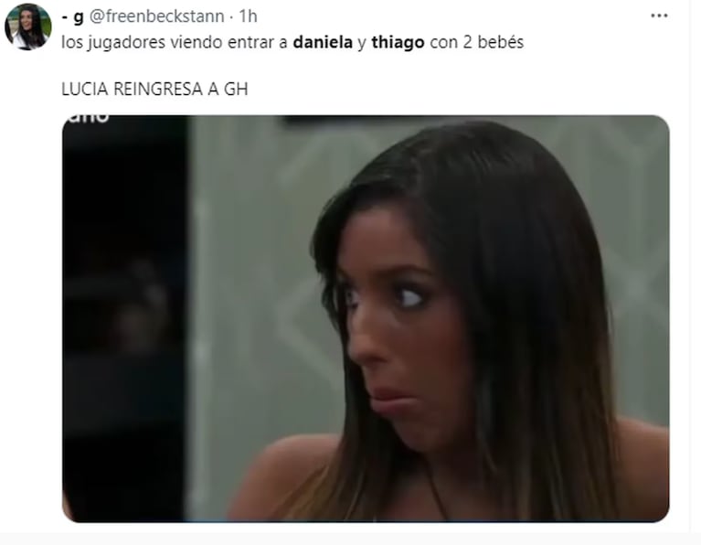 Los memes por la visita de Daniela Celis y Thiago Medina con sus gemelas a Gran Hermano