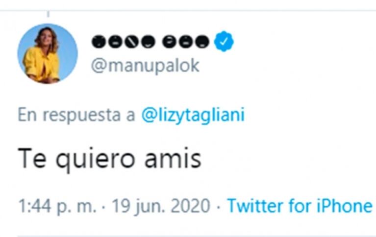 Los mensajes de aliento de los famosos a Lizy Tagliani tras contar que tiene coronavirus