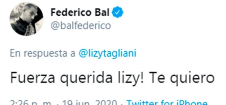 Los mensajes de aliento de los famosos a Lizy Tagliani tras contar que tiene coronavirus