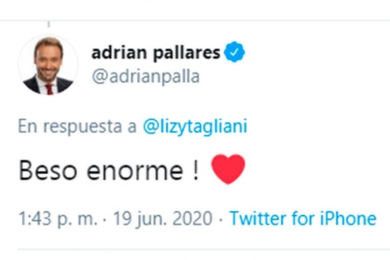 Los mensajes de aliento de los famosos a Lizy Tagliani tras contar que tiene coronavirus