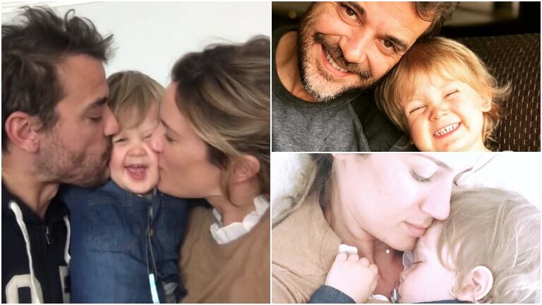 Los mensajes de Paula Chaves y Pedro Alfonso por los 3 años de Baltazar, su hijo: Te amamos