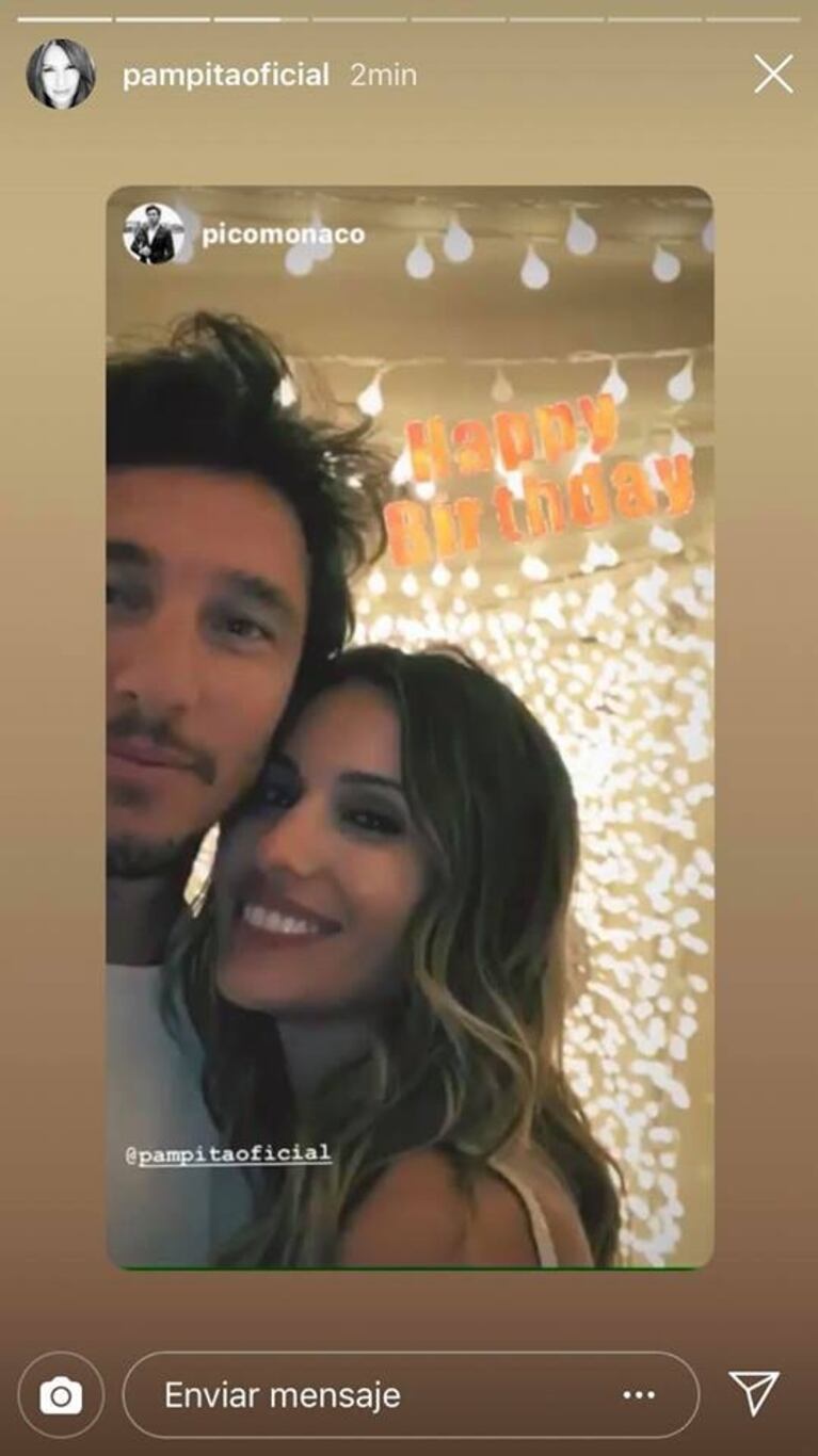 Los mensajes más tiernos que Pampita recibió por su cumpleaños: ¡amorosas palabras y divertidas fotos!