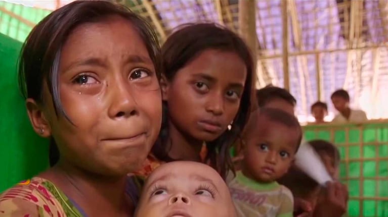 Los niños a los que Unicef busca ayudar en el mundo (Foto: captura eltrece)