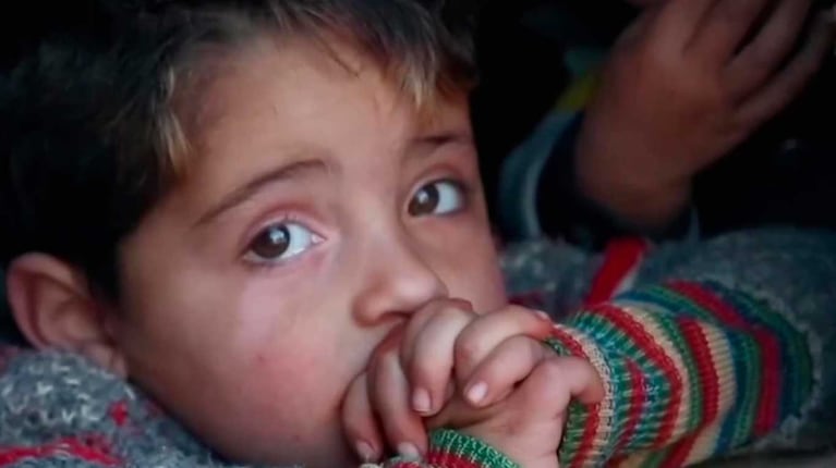 Los niños a los que Unicef busca ayudar en el mundo (Foto: captura eltrece)