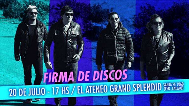 Los Nocheros firmarán discos y harán un Facebook Live exclusivo con Ciudad.com.