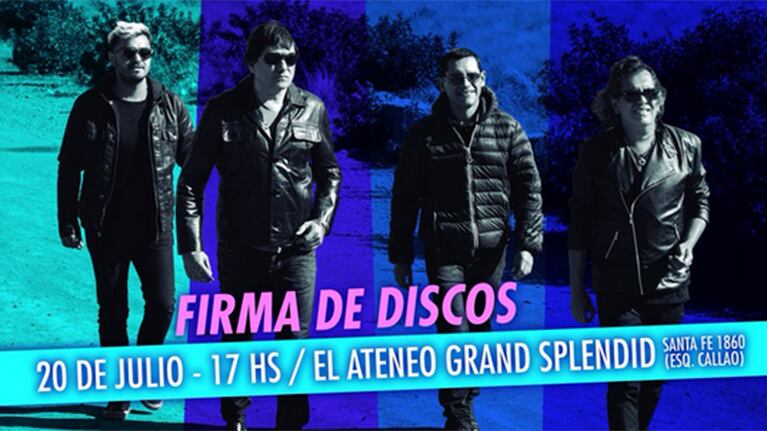 Los Nocheros firmarán discos y harán un Facebook Live exclusivo con Ciudad.com.