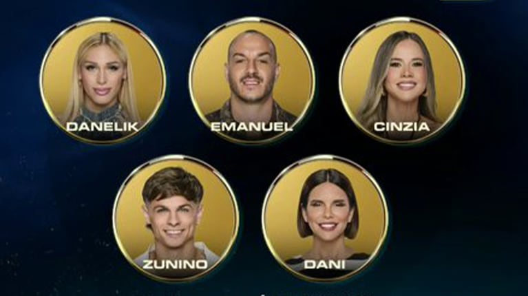 Los nominados. Captura: Gran Hermano Argentina / Telefe