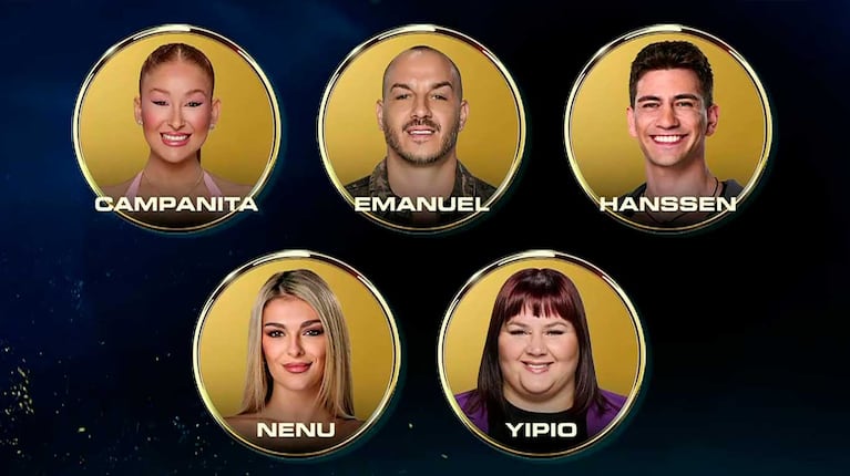 Los nominados de Gran Hermano del 29 de junio de 2026 (Fotos: capturas Telefe)