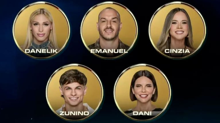 Los nominados de Gran Hermano para la gala de eliminación del lunes 11 de mayo (Foto: captura de Instagram/@granhermanoar).