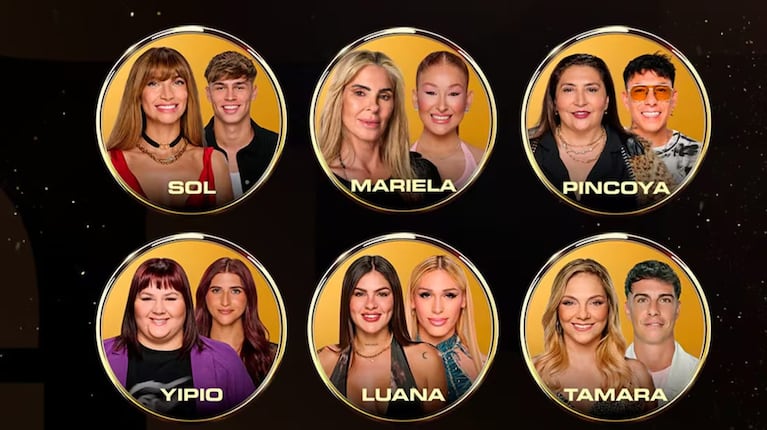 Los nominados. Foto: Gran Hermano / Telefe