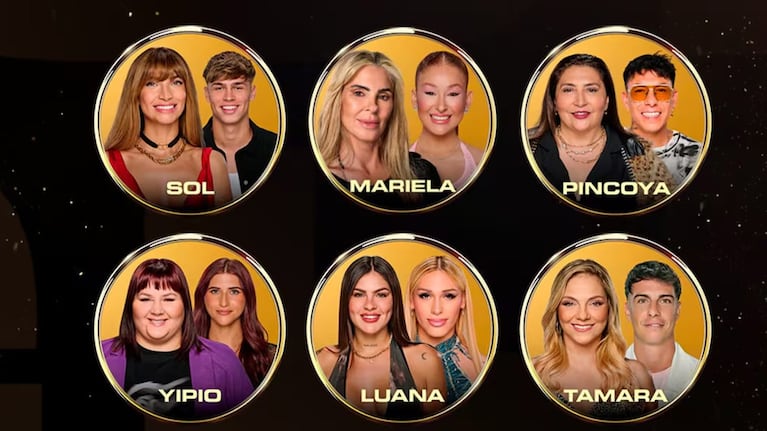 Los nominados. Foto: Gran Hermano / Telefe