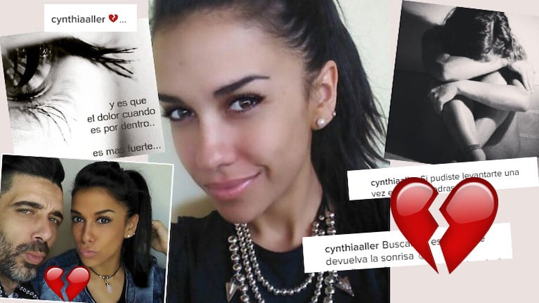 Los nostálgicos mensajes de Cynthia Aller tras su separación de Lucas Tisera (Foto: Instagram)
