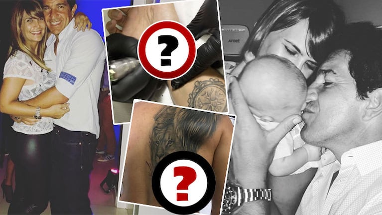  Los nuevos tatuajes de Amalia Granata y Leonardo Squarzon (Foto: Instagram)