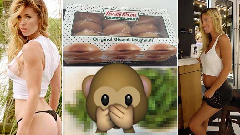 Los particulares ¡y antagónicos! antojos de Rocío Guirao Díaz en su tercer embarazo: ¡donas y chauchas!